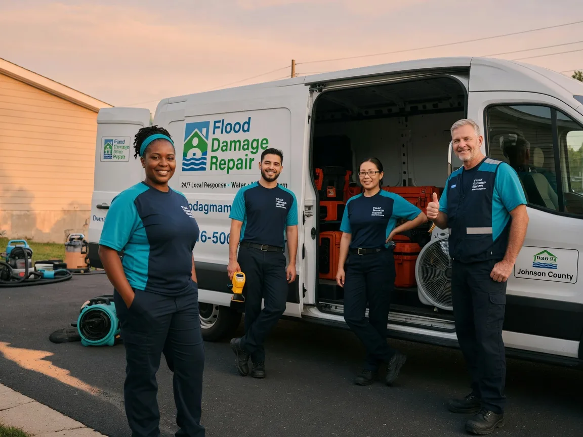 Water Damage Restoration company in Evansville, AR